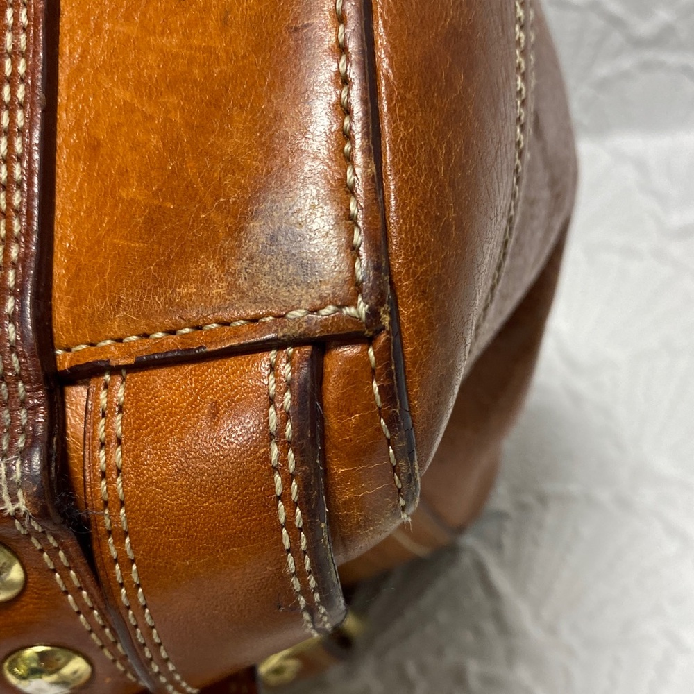 Coach Brown Leather Satchel - Picture 12 of 16
